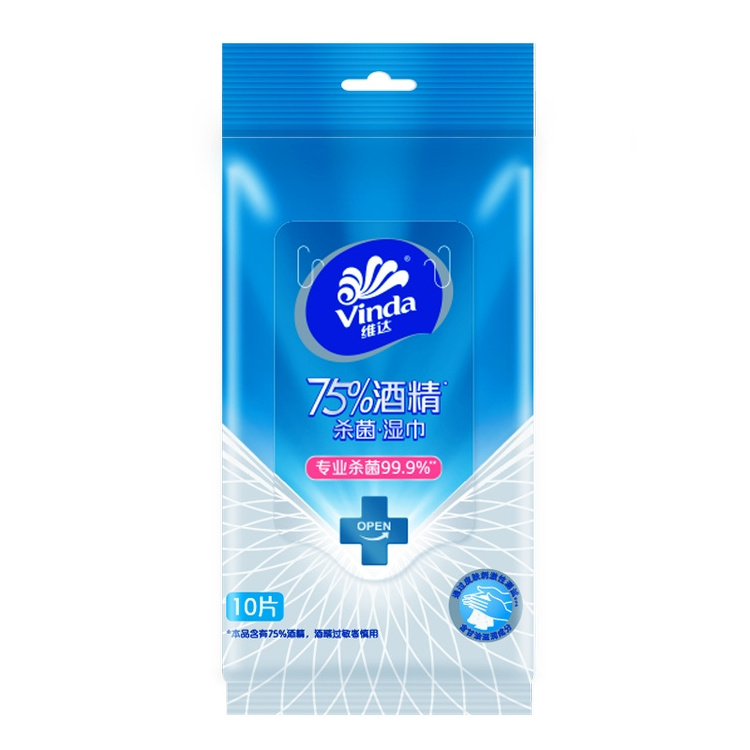 Best Selling Good Quality Disposable Cleaning Gym Wipes For Club Members or Household 10pcs