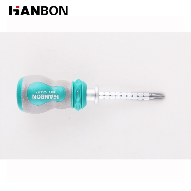 Retractable dual-purpose screwdriver