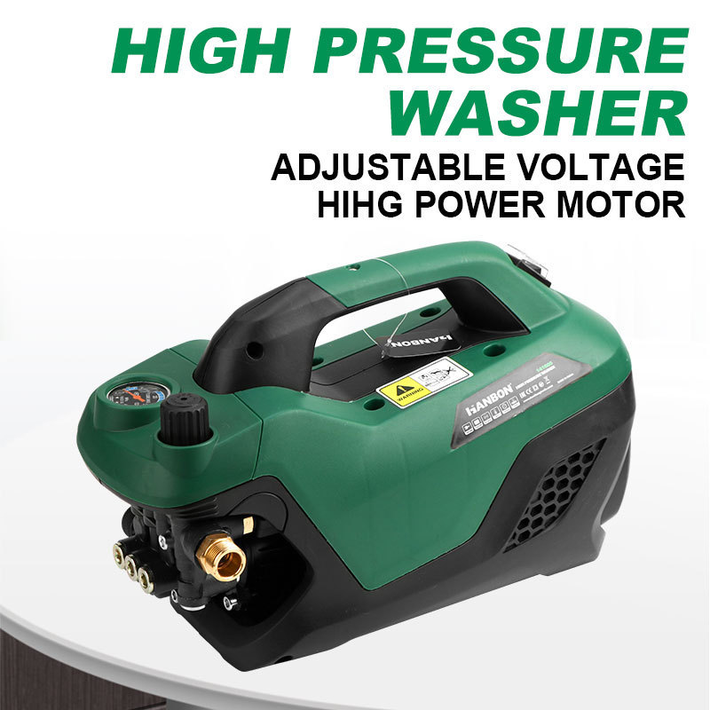 Car Washer 1800w Portable Powerful Home Pressure Washer Car Cleaning Induction Motor High Pressure Water Pump