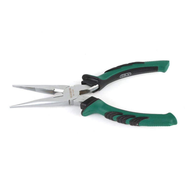 Multi FUNCTIONAL Wire Side Cutter Alicate Hand Tool Chrome Vanadium Steel Pliers Long Nose Diagonal Cutting Combination Pliers