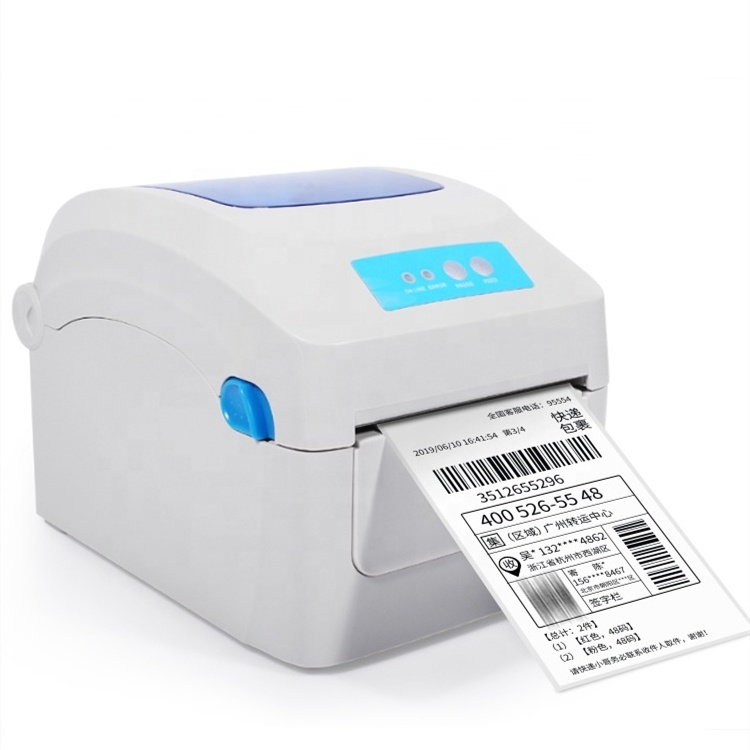 203dpi  Portable Printer 104mm Barcode Label Printer Thermal Sticker Printer for Business