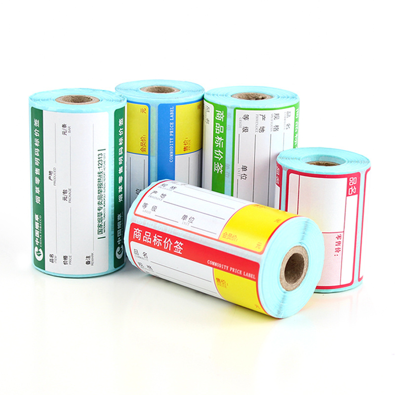 China Manufacture Waybill Sticker A6 Thermal Paper Waterproof for supermarket Fast Delivery