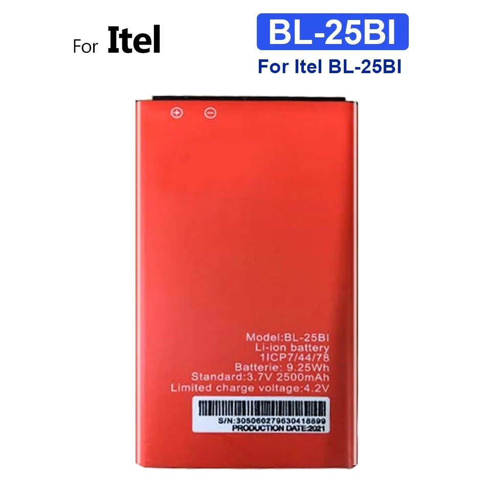 Battery For ITEL BL-21BI BL-20HI BL-24EI BL-25BI Mobile Phone Batteira 3.8V 2400mAh BL-24EI Battery For Itel mobile phone