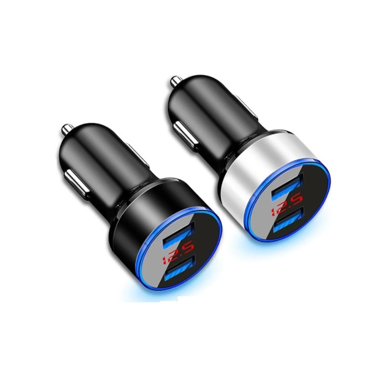 Best sellers usb car charger universal portable mobile phone electric battery smart fast usb car charger