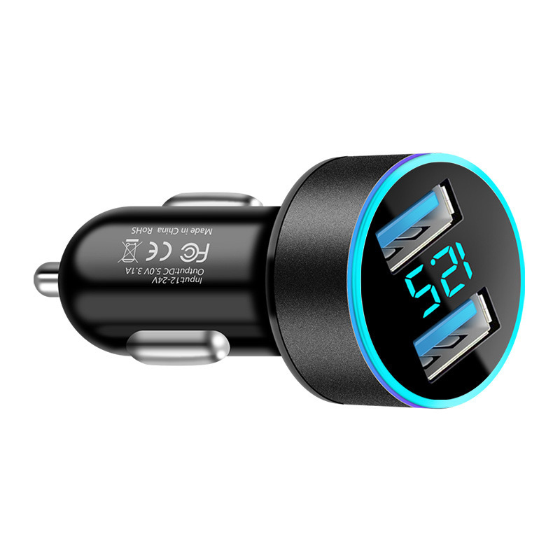 Best sellers usb car charger universal portable mobile phone electric battery smart fast usb car charger