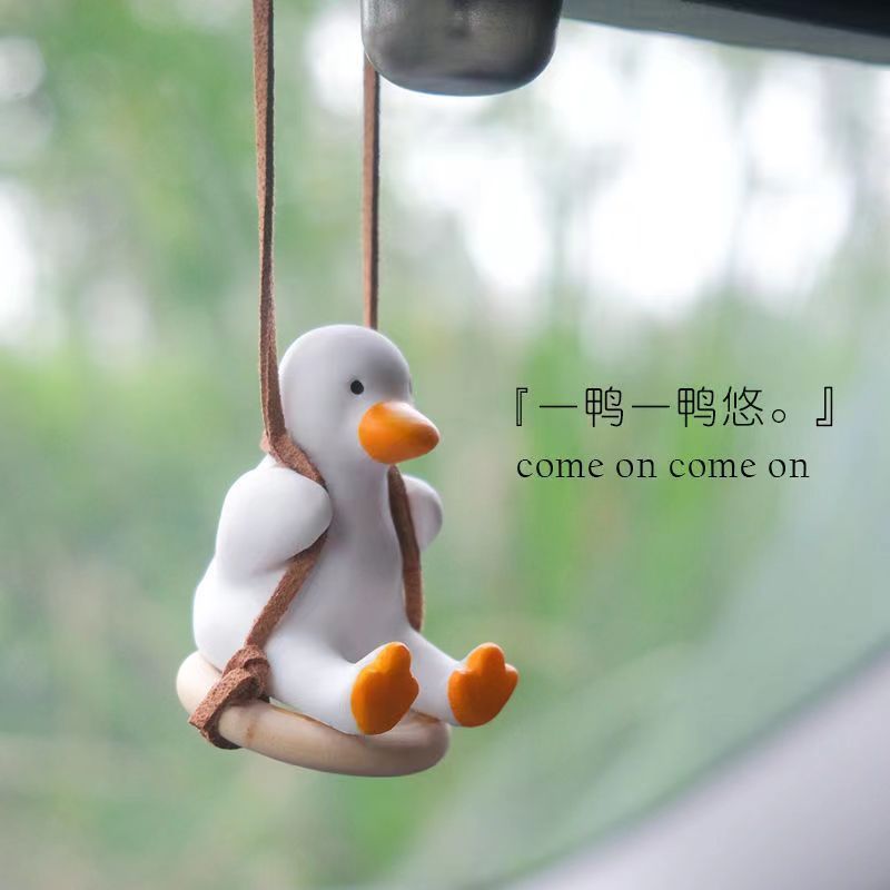 Swing Duck car pendant car accessories interior decorative