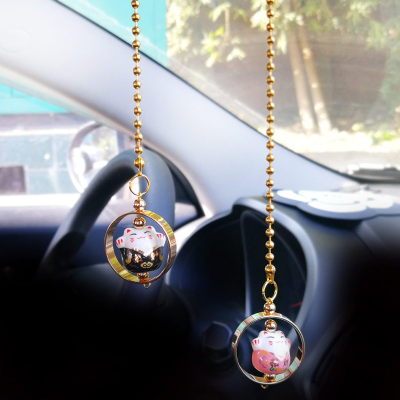 car hanging decoration items hang Fortune cat car interior hanging decoration and accessories