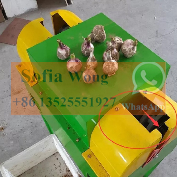 Hot Sale Garlic Onion Root Cutting Machine Garlic Onion Stem and Root Cutter