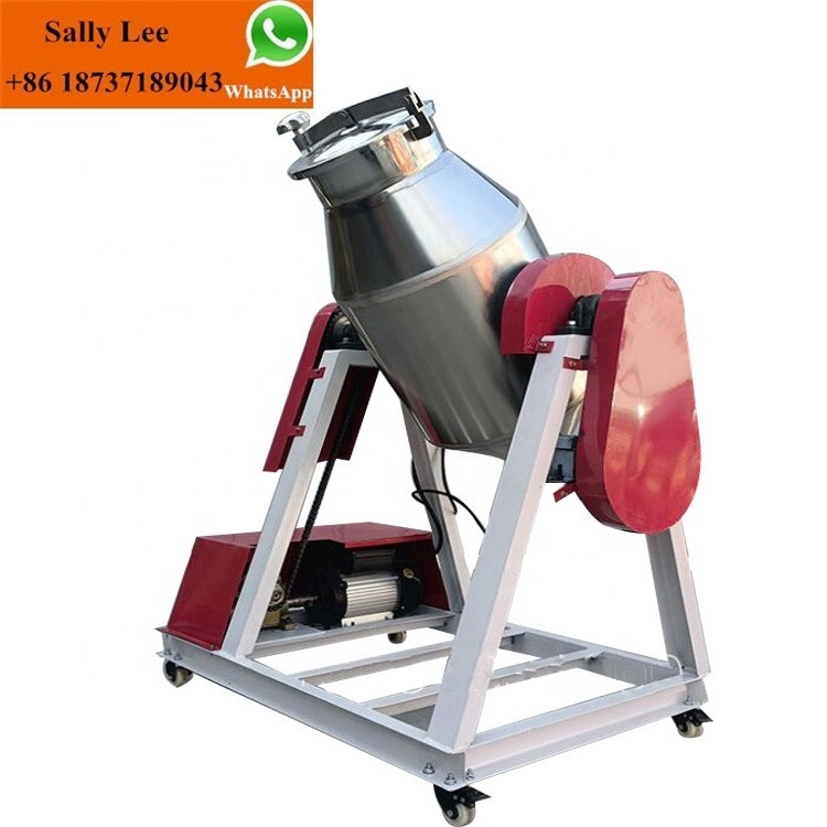 High Quality Stainless Steel Durable Rotary Food Drum Mixer /automatic Drying powder mixer