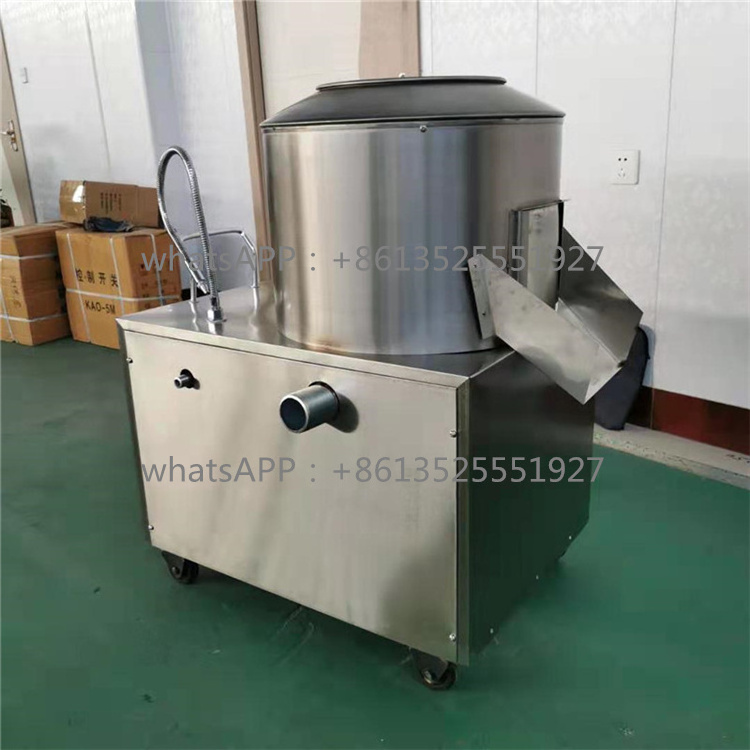 potato peeling machine/industrial potato washing machine/rotating potato peeler