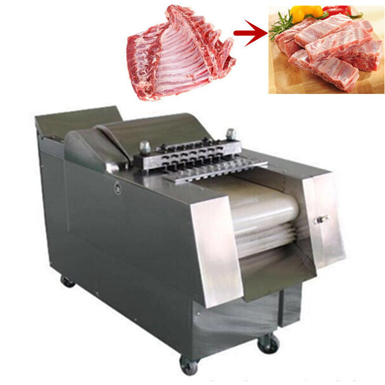 frozen meat cutting machine chicken duck fish pork cutting cube machine