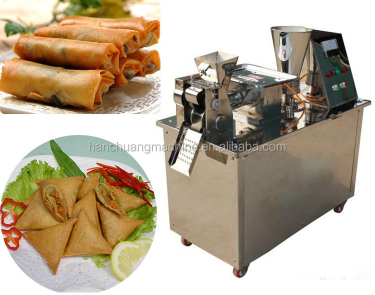 Dumpling machine/Small spring roll machine/ india Curry puff machine