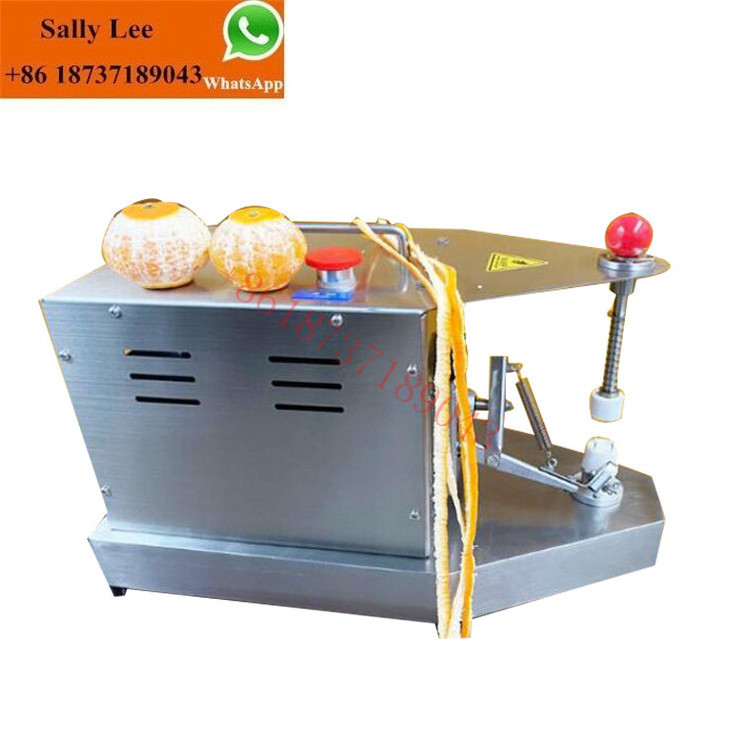 Small Lemon Peeling Machine Citrus Fruit Orange/Apple/Kiwifruit Fruit Skin Removing Machine