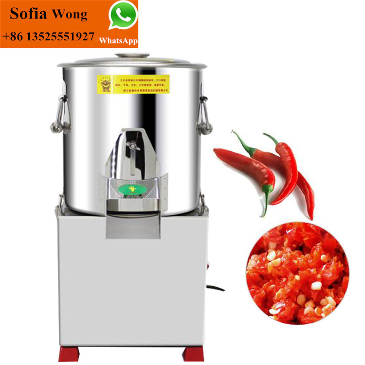 commercial automatic garlic grinder/onion chopper/vegetable cutter machine