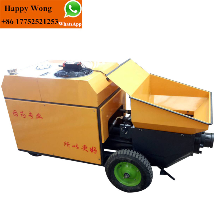 Factory construction machinery wall cement plaster mortar spraying machine