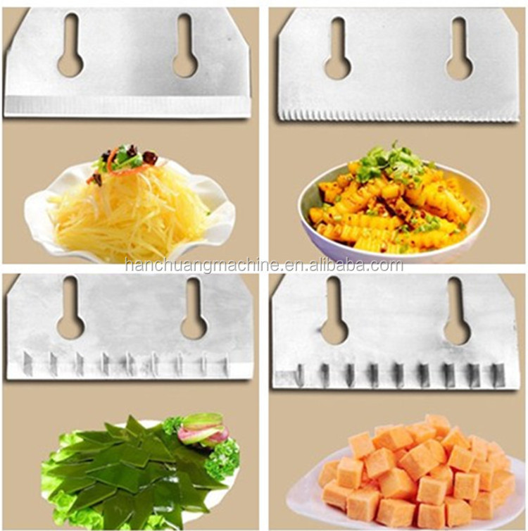 Potato vegetable cutting machine/sweet potato cutter/ potato finger machine