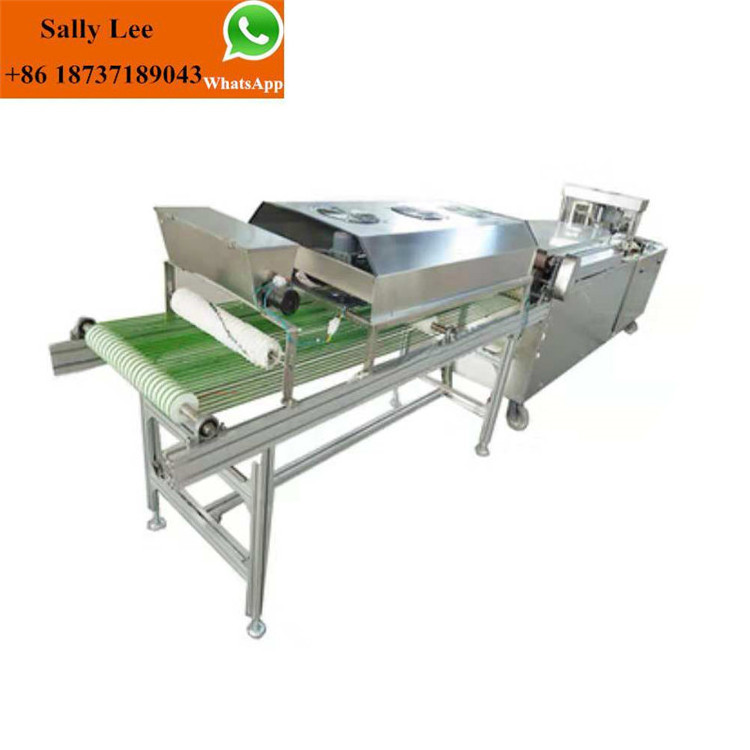 High quality the thin pancake machine/ chicken roll bread machine/ Turkish shawarma bread machine