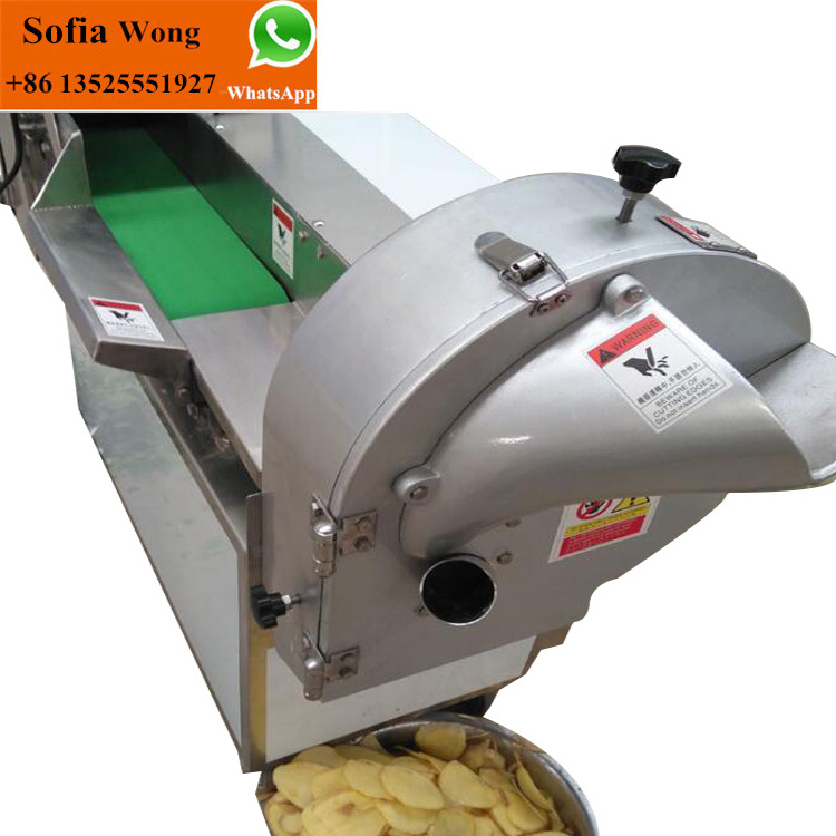 Onion Cutting Machine Commercial Vegetable Cabbage Slicing Machine Potato Chips Onion Pepper Slicer Cutting Machine