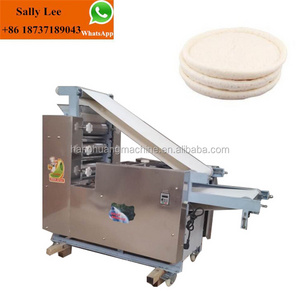 pizza base dough tray forming machine / dumpling skin making machine / pizza base dumpling wrapper maker machine