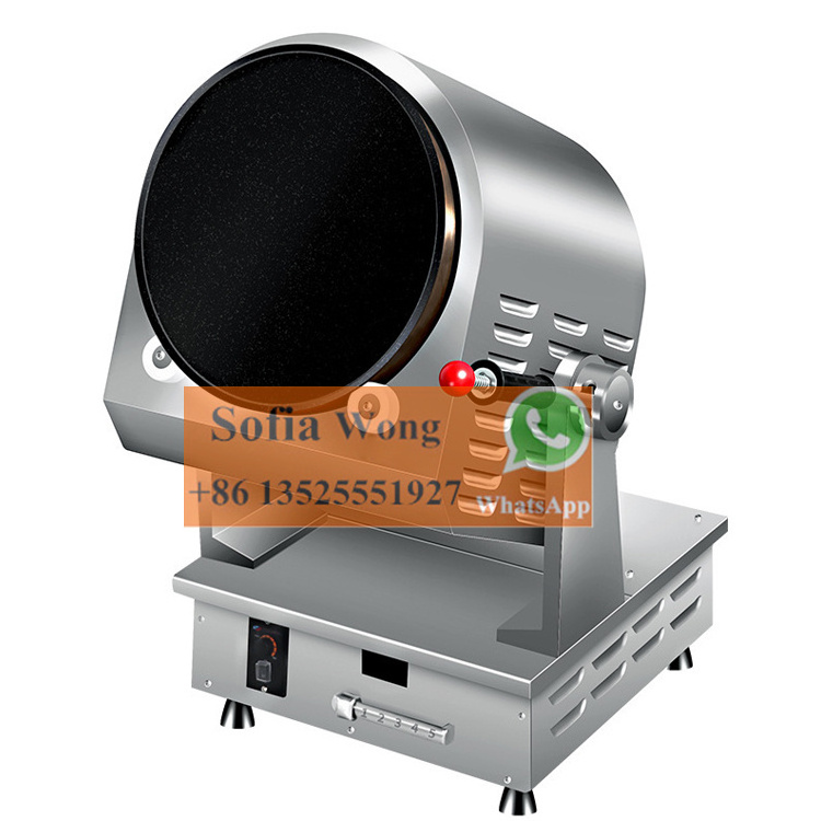 Commercial Automatic Stir Fry Noodle Cooking Machine Restaurant Kitchen Robotic Cook Machines Automatic Cooking Machine