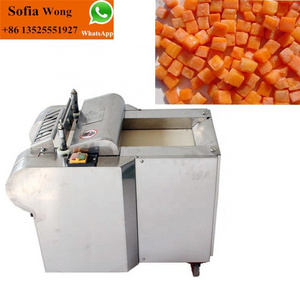 Preserved fruit cutting machine / Dried fruit cube cutter / Dry berry dicing machine