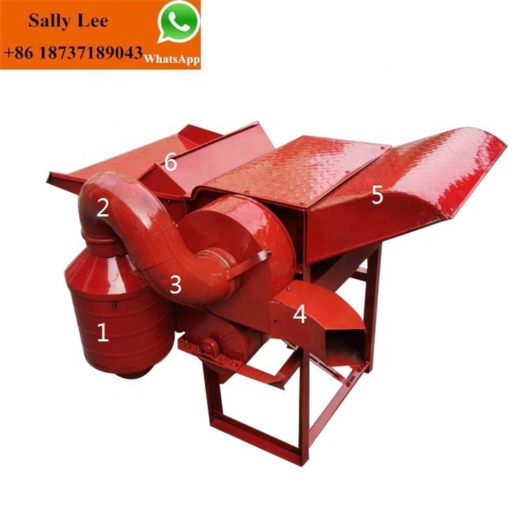 azuki bean rice wheat thresher machine/soybean thresher/rice and wheat thresher machine