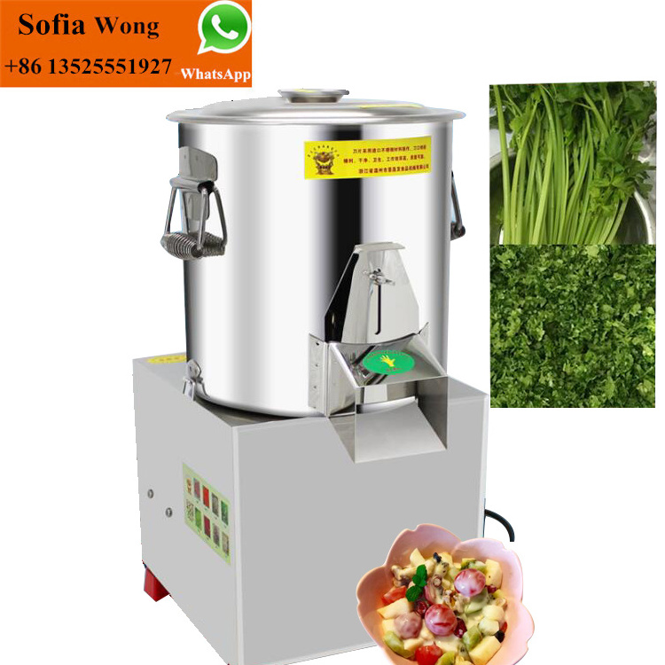 commercial automatic garlic grinder/onion chopper/vegetable cutter machine