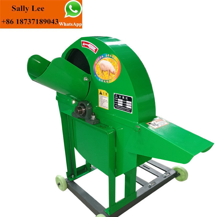 cattle and sheep breeding guillotine machine banana rod banana tree crusher machine