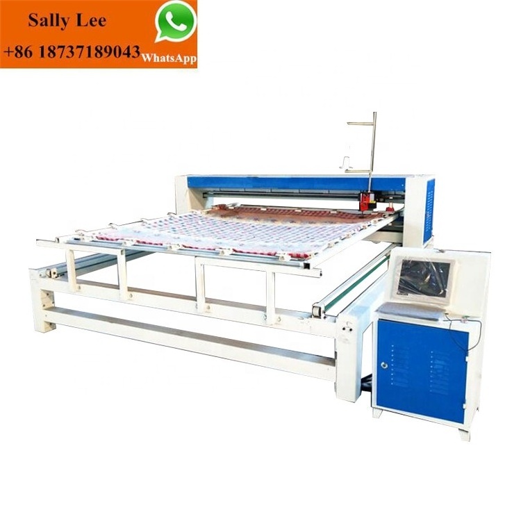 Professional Bed Sheet Sewing Making Machine / Duvet Quilting Making Machines Price Mattress Making Machine