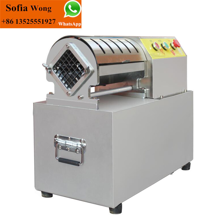 China Manuefactory corn puffy chips making machine electric potato chip cutter