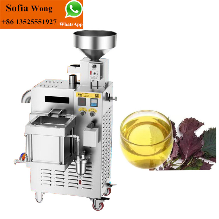 High Output Olive Extraction Avocado Oil Processing Machine Hemp Seed Commercial Machine Oil Press