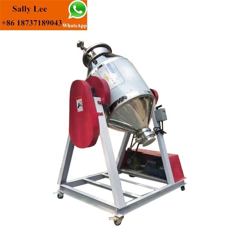 High Quality Stainless Steel Durable Rotary Food Drum Mixer /automatic Drying powder mixer