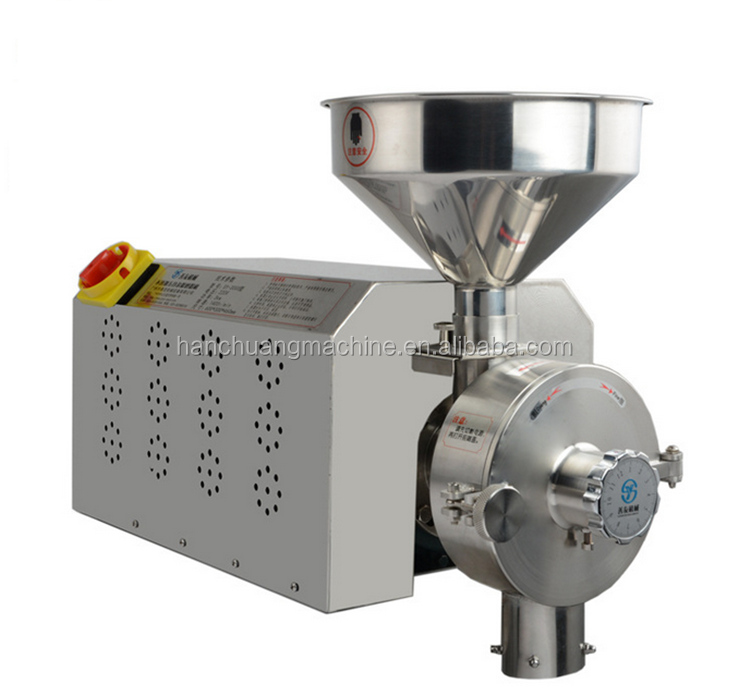 stainless steel grains grinding machine / tea leaves milling machine / powder grinding machinemachinery