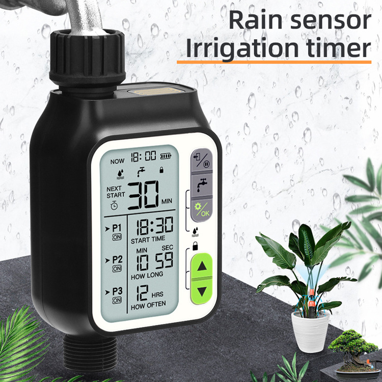 Smart Electronic Automatic Irrigation System Garden Drip Water Timer Irrigation Controller Sprinkler Watering Timer