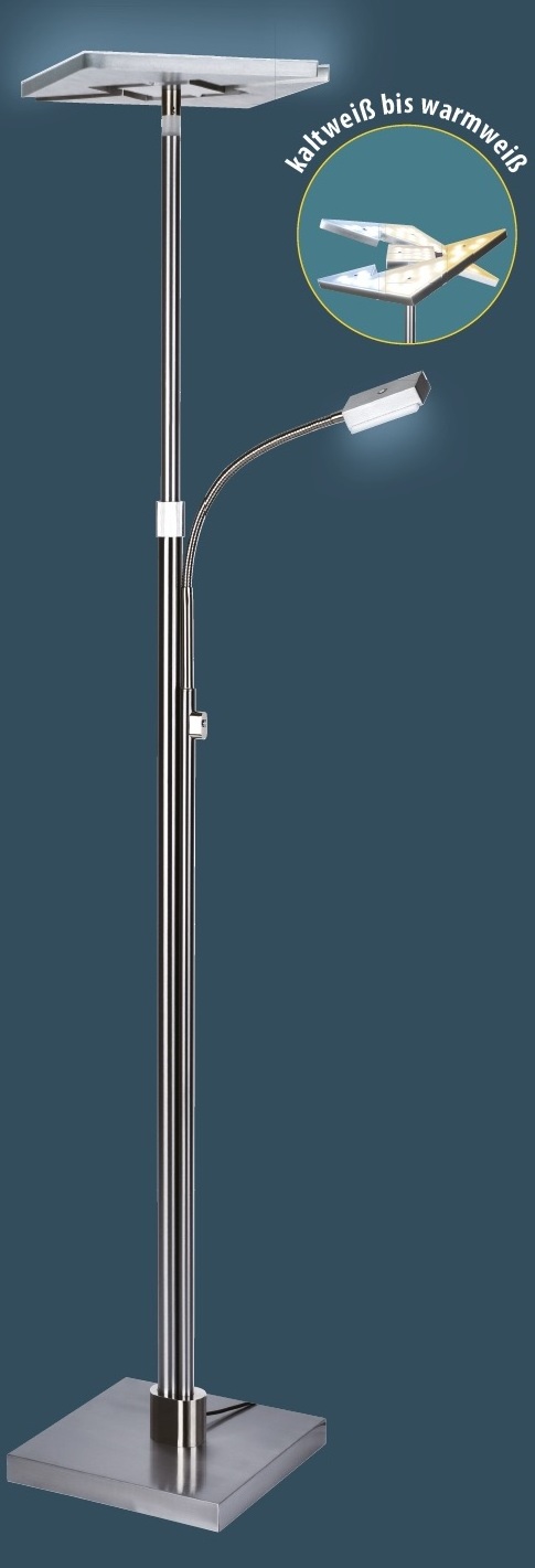 High Precision Manufacturing Steel Dimmable Modern Led Floor Reading Lamp