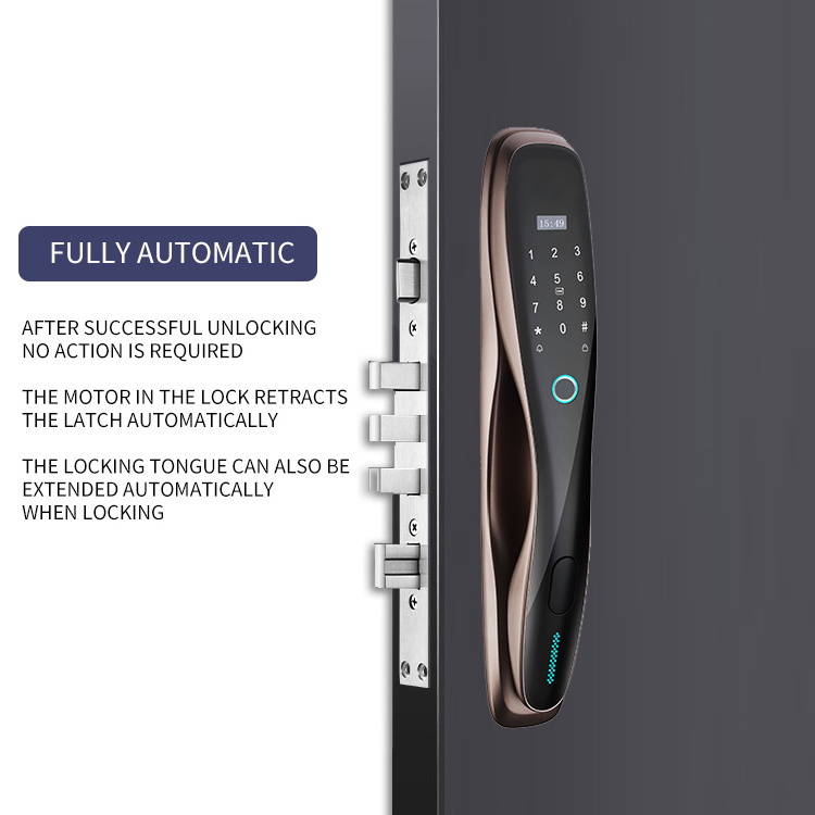 Competitive price smart lock automatic home electronic locks long-range control APP wifi fingerprint lock