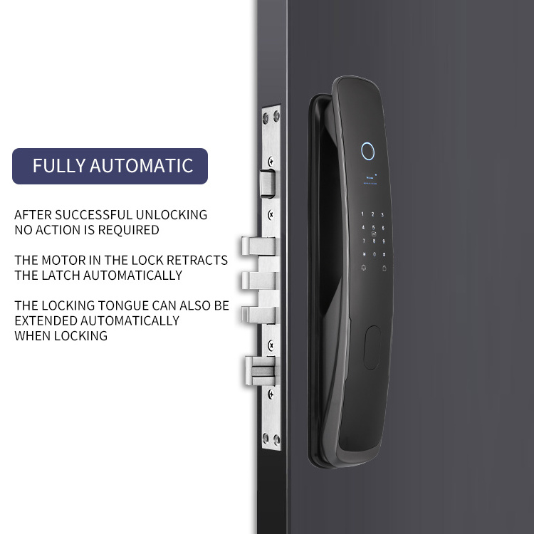 Automatic Lock rfid Wifi Tuya Anti-theft Electronic Digital Cerradura Inteligente Fingerprint Remote Control Smart Door Lock