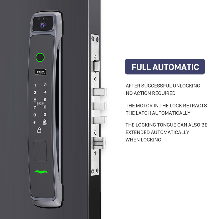 Usmart go app Smart Door lock Electric Digital Lock face recognition Waterproof  Fingerprint Password Keys smart lock