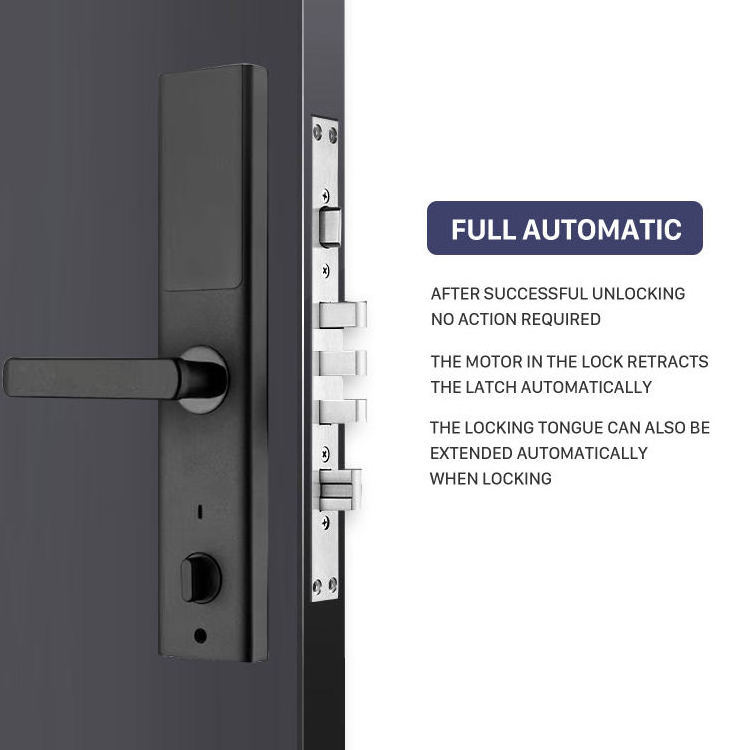 Handaily factory price RFID Apartment Keyless Digital Hotel smart lock hotel lock smart door lock