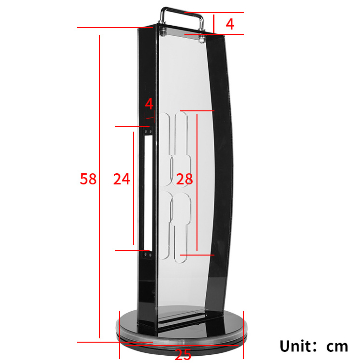 Newest Anti-theft Door Lock Display Stand Smart Digital Door Lock Display Rack