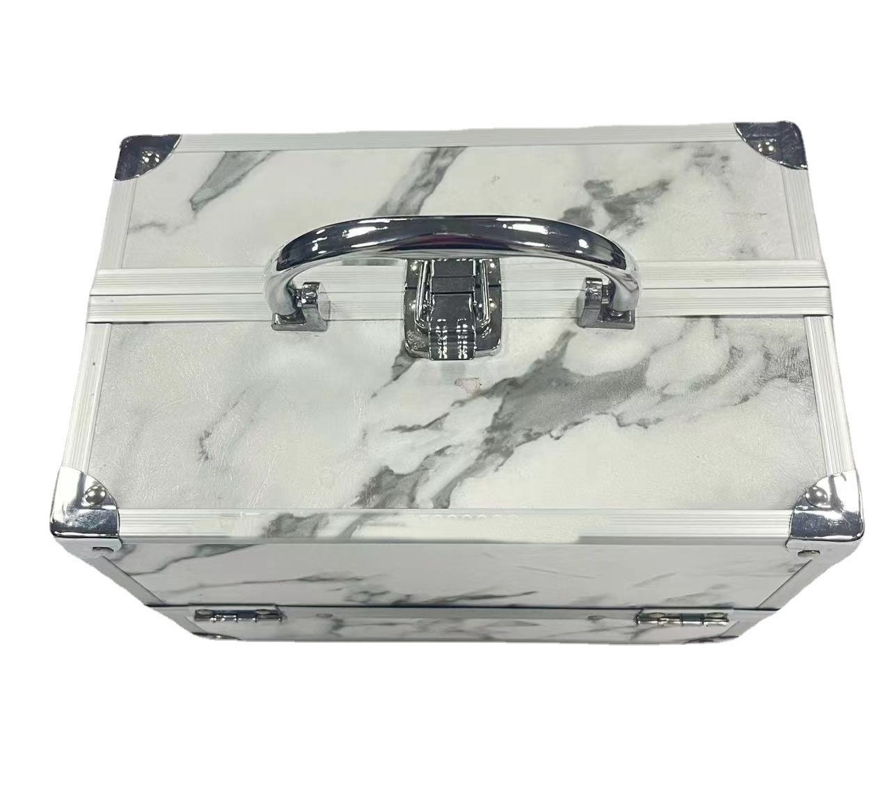 Hot selling fashion professional marble pattern makeup bag travel case cosmetics case for girls ladies women