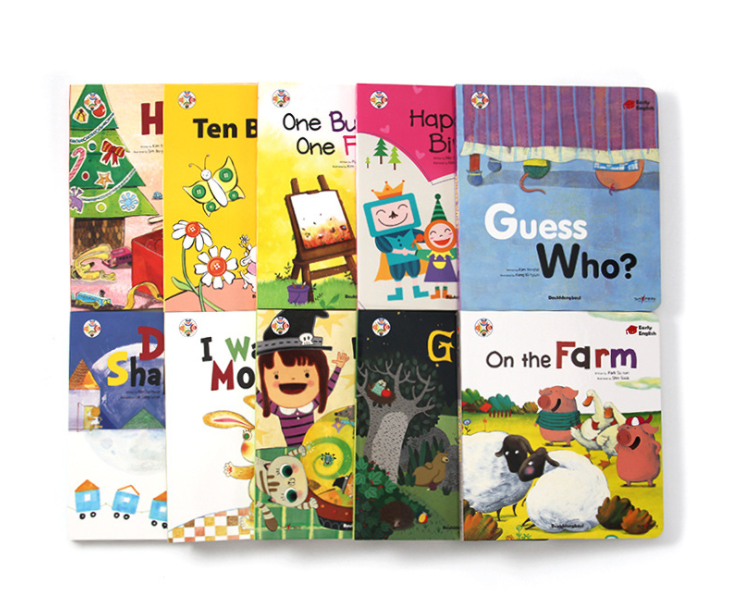 OEM Children Book Printing On Demand Good For Learning English Full Color Child Kids Hardcover Story Book Printing Services