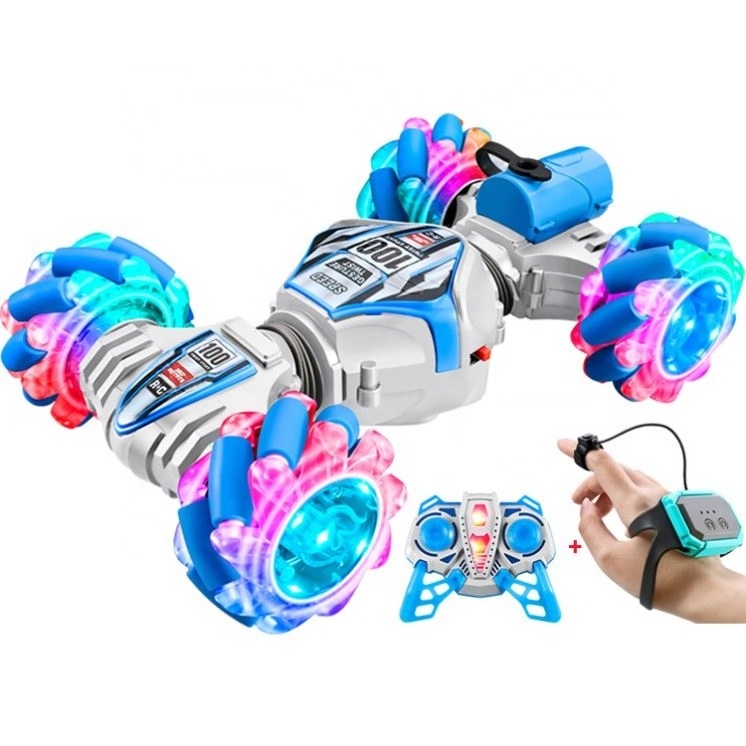 Henda Toy Vehicle OEM Factory 2.4G 1/16 RC Drift Car 360 Degree Rotation Remote Control Spray Stunt Car For Kids Adults