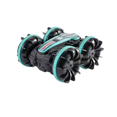 2.4Ghz Water-Land Double Sided Driving New Collection Dual Controller Gesture Sensing Rc Stunt  Remote Control Toy Car for kids