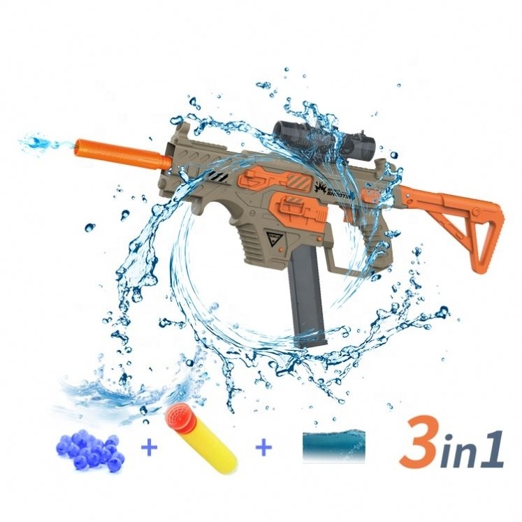 Toy Automatic Guns Kids Magazine Clips Game With Laser For Boys Kid Children 9Mm Pink Safe Play Free Magazines Asg Training Gun