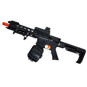 Hot Selling Fun Shooting Game M4 M416 Water Gel Soft Ball Toy Gun Black Splatter Ball Gun Electric Gel Gun For Christmas Gift