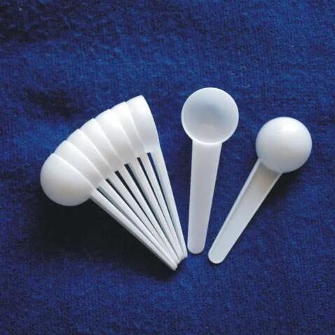 15ml protein powder scoop white color plastic small spoon scoop