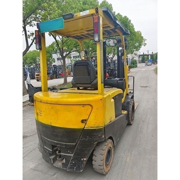 China supplier second hand batetry forklift truck 3ton with solid tires triplex mast