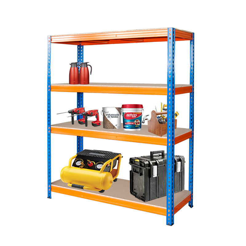 Large Load Capacity Floor Standing Warehouse Boltless Shelves Heavy Duty Storage Display Shelving Stacking Metal Shelf