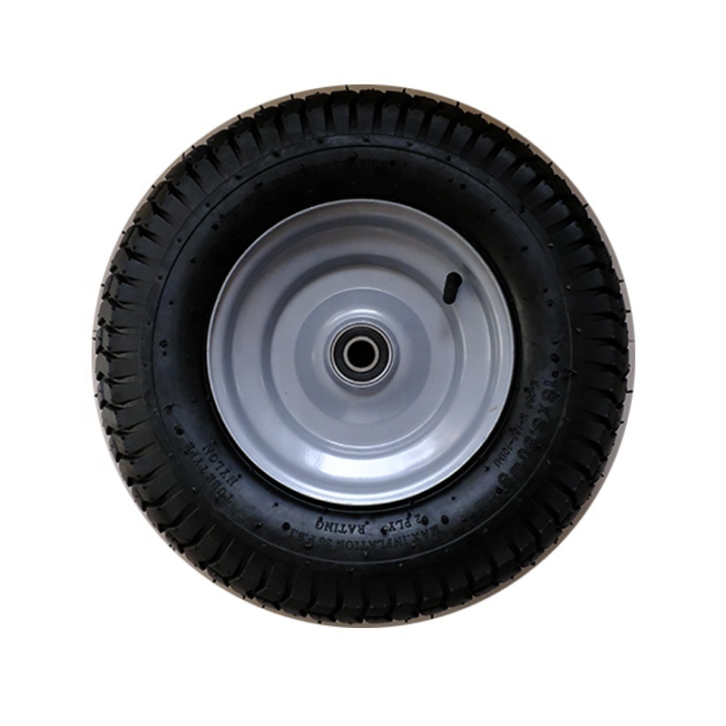 Pneumatic Wheel Tires 16x6.50-8 Rubber Wheel Off Road Tyre Wheel for Atv Trailer